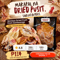 100g Dried Pusit From Zamboanga Skinless Vacuum Sealed
